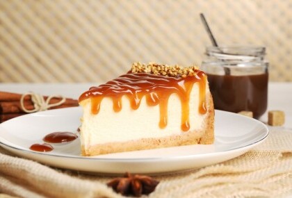 Cheesecake s karamelom