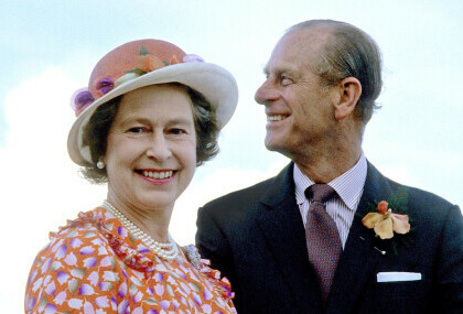 Princ Philip i Kraljica Elizabeta