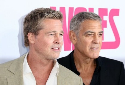 Brad Pitt i George Clooney na premijeri filma