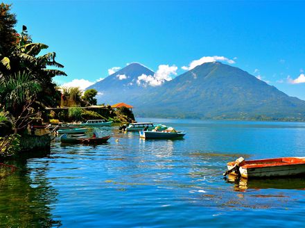 Jezero Atitlan, Guatemala