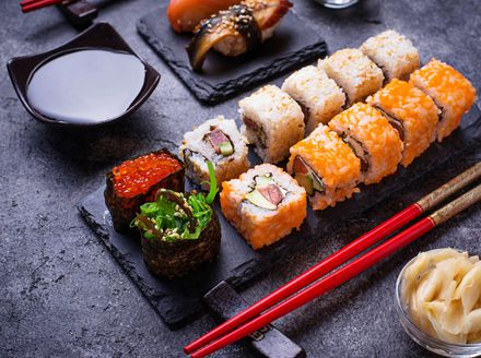 Sushi, ilustracija