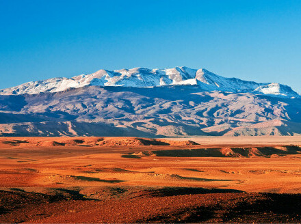 Atlas gorje, Maroko