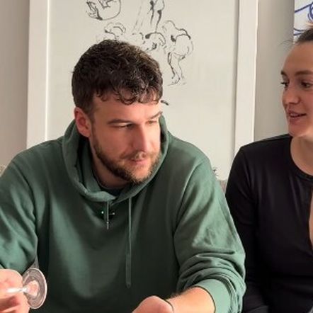 Marko Mrkić sa suprugom