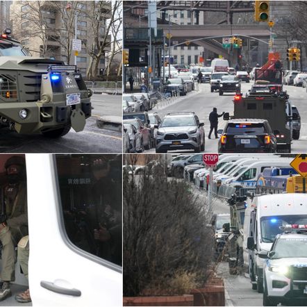 Oklopljeni konvoj koji je prevozio Madura