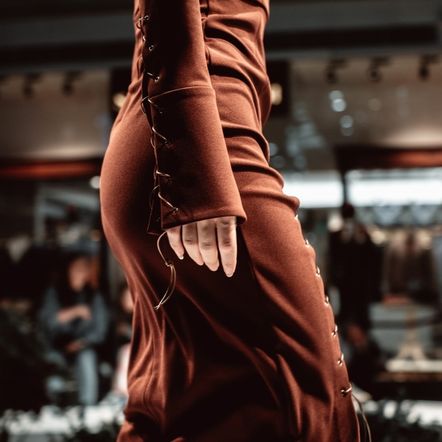 Haljina s dugim rukavima