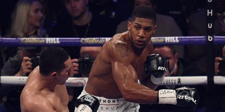 Anthony Joshua i Joseph Parker (Foto: AFP)