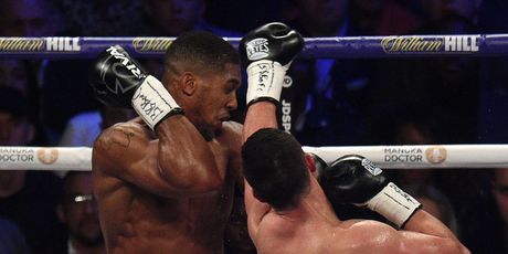 Anthony Joshua i Joseph Parker (Foto: AFP)