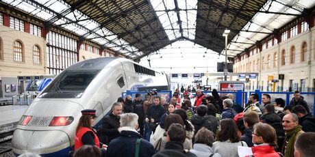 Štrajk željezničara u Francuskoj (Foto: AFP)