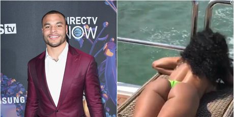 Dak Prescott na jahti s polugolim djevojkama (AFP/Instagram)