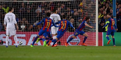 Sergi Roberto i Barcelona slave pogodak za veliki preokret (Foto: AFP)