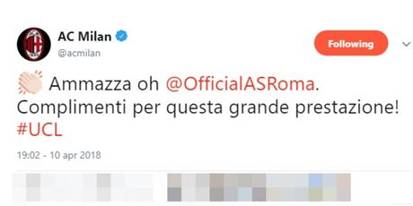 Čestitka Milana Romi (Twitter)