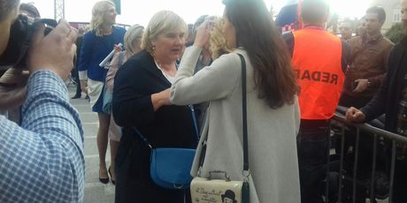 I Željka Markić stigla je na prosvjed protiv Istanbulske konvencije u Splitu (Foto: Sofija Preljvukić)