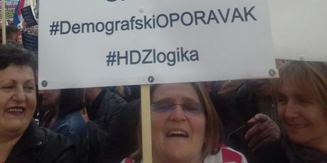 Prosvjed protiv Istanbulske konvencije u Splitu (Foto: Sofija Preljvukić) - 5