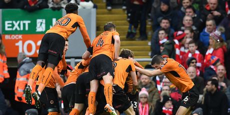 Slavlje igrača Wolverhamptona (Foto: AFP)