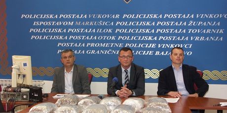 U Vukovaru policija zaplijenila 15 kilograma marihuane (Foto: MUP)