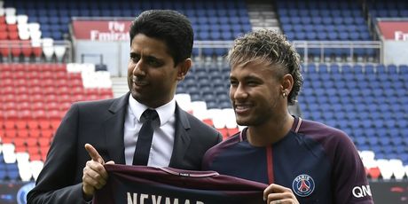 Nasser Al-Khelaifi i Neymar (Foto: AFP)