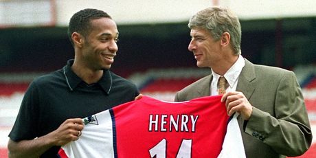Arsene Wenger i Thierry Henry (Foto: AFP)