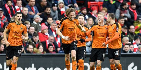 Slavlje Wolverhamptona (Foto: AFP)