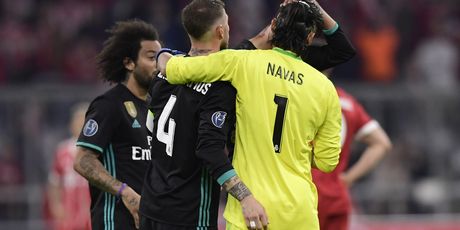 Sergio Ramos i Keylor Navas (Foto: AFP)