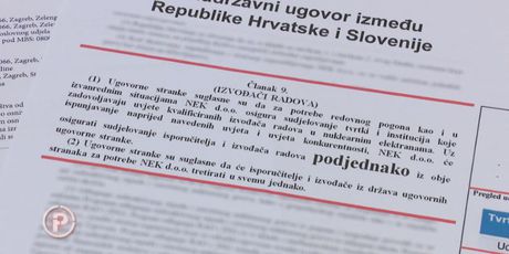 Međunarodni ugovor koji je Ivan Vrdoljak pokazao novinarima (Foto: Dnevnik.hr)
