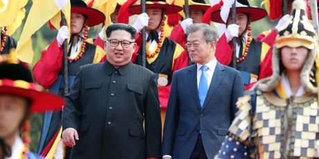 Susret čelnika Sjeverne i Južne Koreje (Foto: AFP)