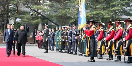 Povijesni susret dviju Koreja (Foto: Getty Images)