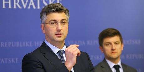 Andrej Plenković i Zdravko Marić (Foto: Pixell)