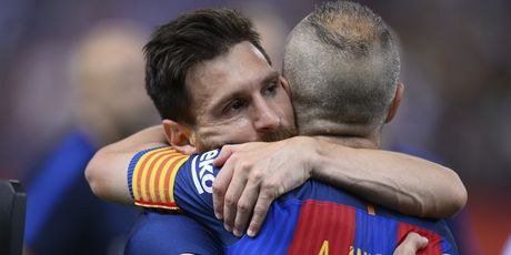 Lionel Messi i Andres Iniesta (Foto: AFP)