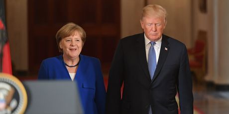 Donald Trump i Angela Merkel (Foto: AFP) - 2