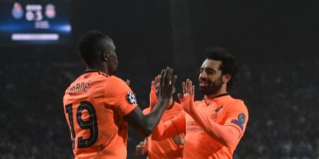Slavlje Liverpoolovog trojca (Foto: AFP)