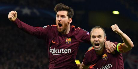 Lionel Messi i Andres Iniesta (Foto: AFP)