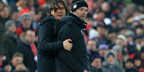 Jürgen Klopp i Željko Buvač (Foto: AFP)