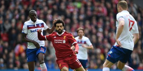 Salah i Indi Martins u trku (Foto: AFP)