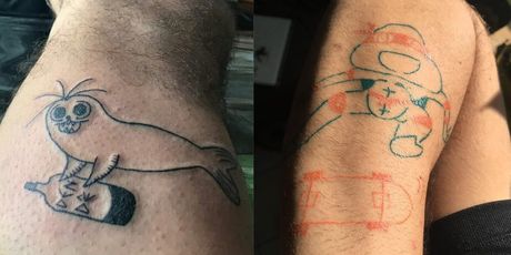Posebne tetovaže (Foto: Instagram/malfeitona)