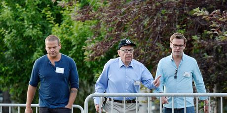 Rupert, Lachlan i James Murdoch (Foto: Getty Images)
