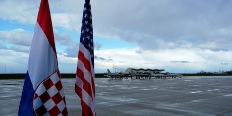 Američki avioni F-16 na Plesu (Foto: MORH)