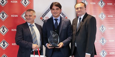 Mario Zorko, Zlatko Dalić i Dražen Antolić (Photo: Robert Anic/PIXSELL)