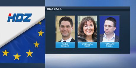 Kandidati HDZ-a na izborima za Europski parlament (Foto: Dnevnik.hr) - 1