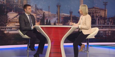 Ministar zaštite okoliša i energetike Tomislav Ćorić i Sabina Tandara Knezović (Foto: Dnevnik.hr)