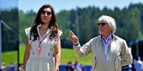 Bernie Ecclestone i Fabiana Flosi (Foto: AFP)