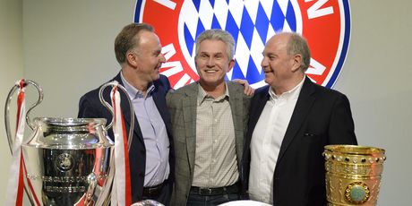 Karl-Heinz Rummenigge, Jupp Heynckes i Uli Hoeness (Foto: AFP)
