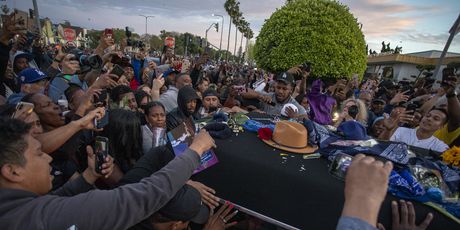 Posljednji ispraćaj Nipseyja Husslea (Foto: Getty Images)