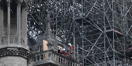 Sanacija požarišta na katedrali Notre Dame (Foto: AFP) - 6
