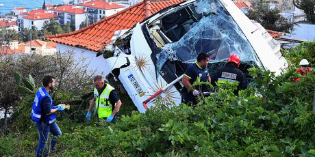 Nesreća u Portugalu (Foto: Helder SANTOS / AFP)
