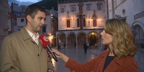 Gradonačelnik Dubrovnik Mato Franković i Paula Klaić Saulačić (Foto: Dnevnik.hr)