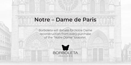 Borboleta i Notre Dame (Foto: Stanislav Kostic)
