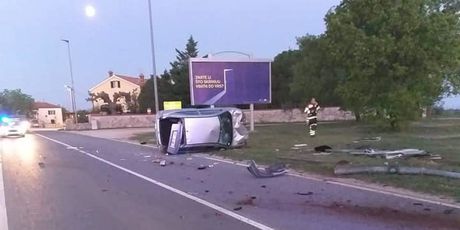 Prometna nesreća u Umagu (Foto: Facebook/Vatrogasci Umag) - 1