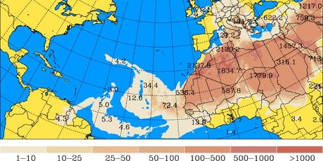 Satelitske predikcije rute oblaka prašine (University of Athens) - 5