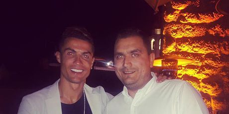 Miho Obradović i Ronaldo (Foto: Instagram)