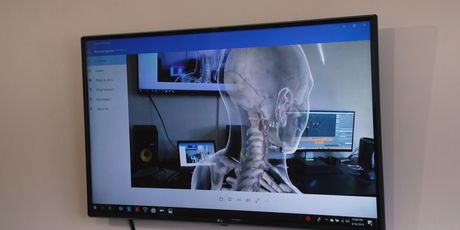 3D hologram ljudskoga tijela koji će služiti u praktičnom učenju o anatomiji